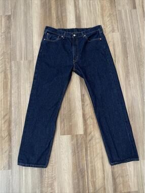 Levi's 505 Men’s Jeans Size 38x32 Dark Wash EUC